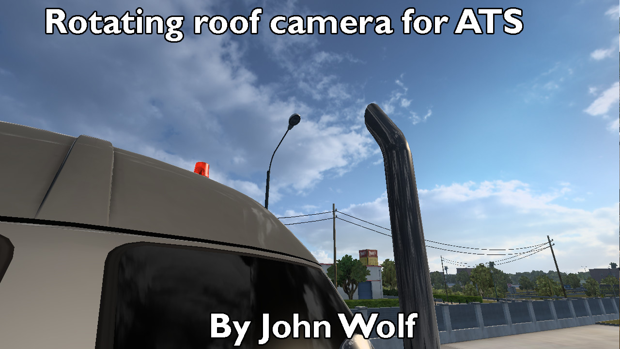 Rotating roof camera ATS